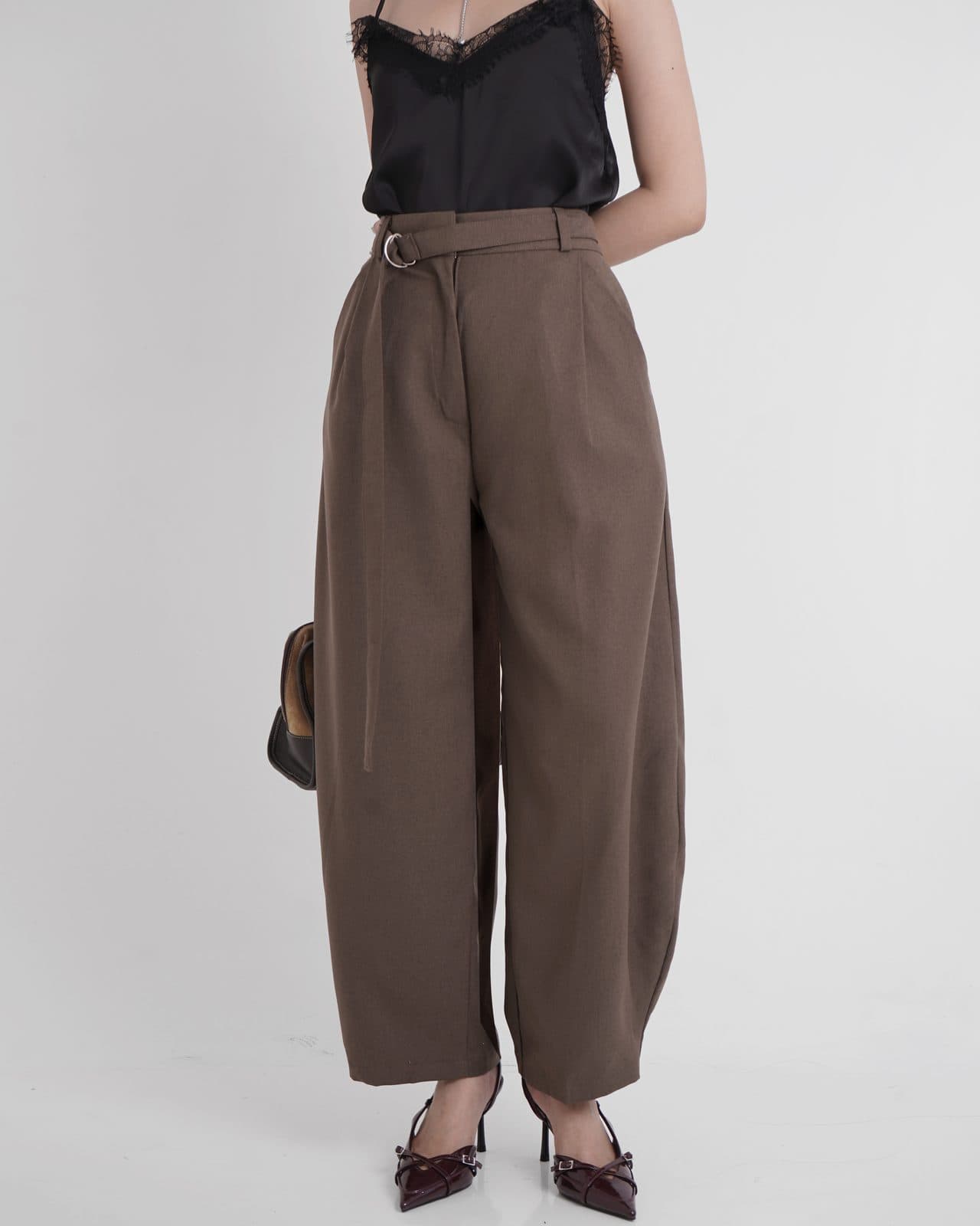 Celana Barrel High Waist 1